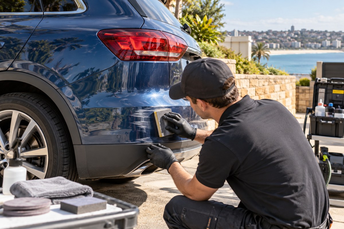 Mobile cosmetic car repair service — Bondi Junction