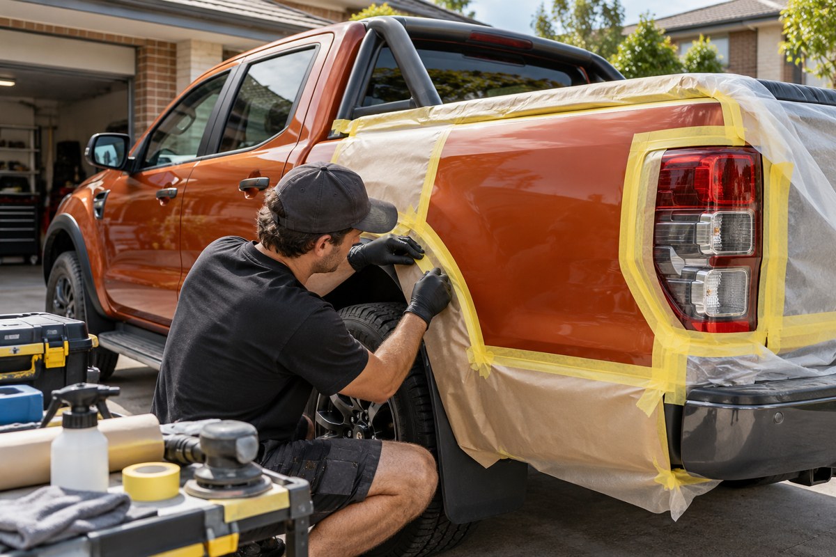 Mobile cosmetic car repair service — Oran Park