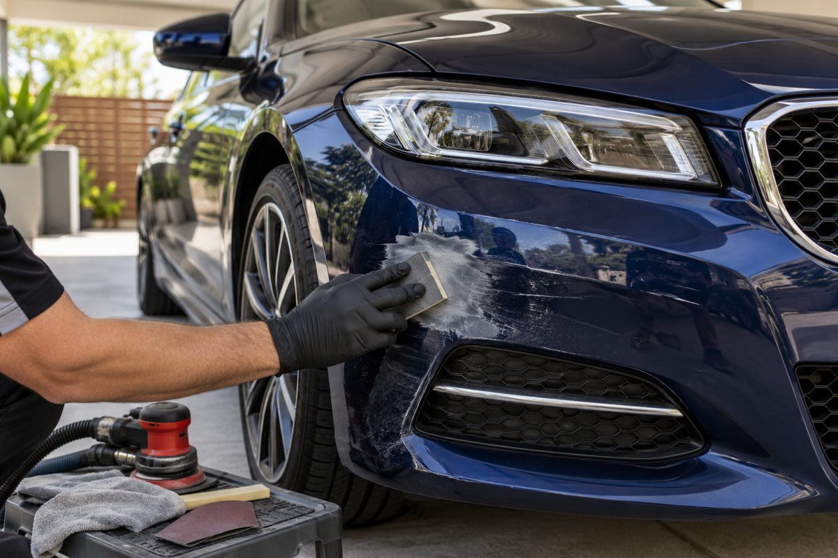 Mobile cosmetic car repair service — Hornsby