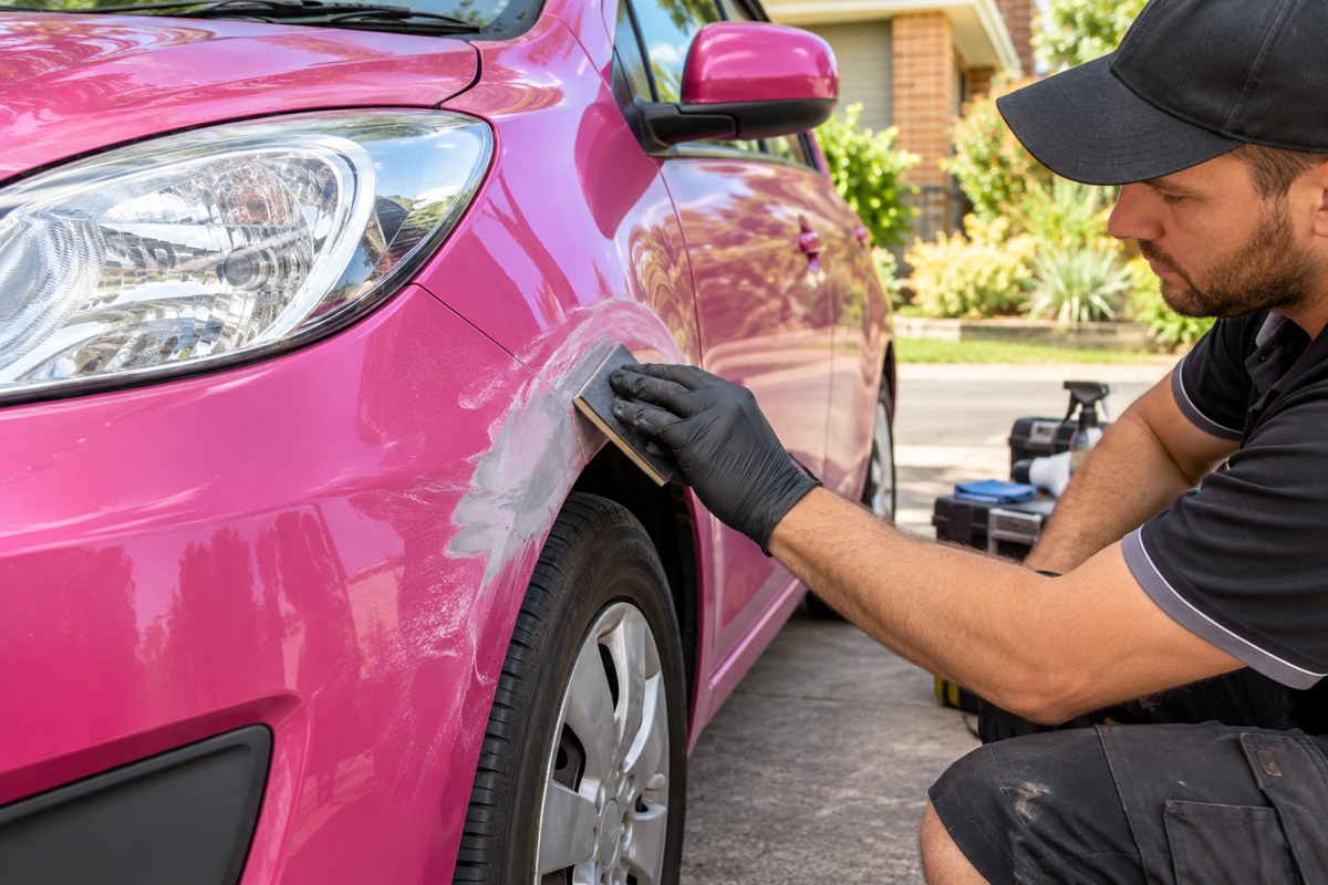 Mobile cosmetic car repair service — Alexandria