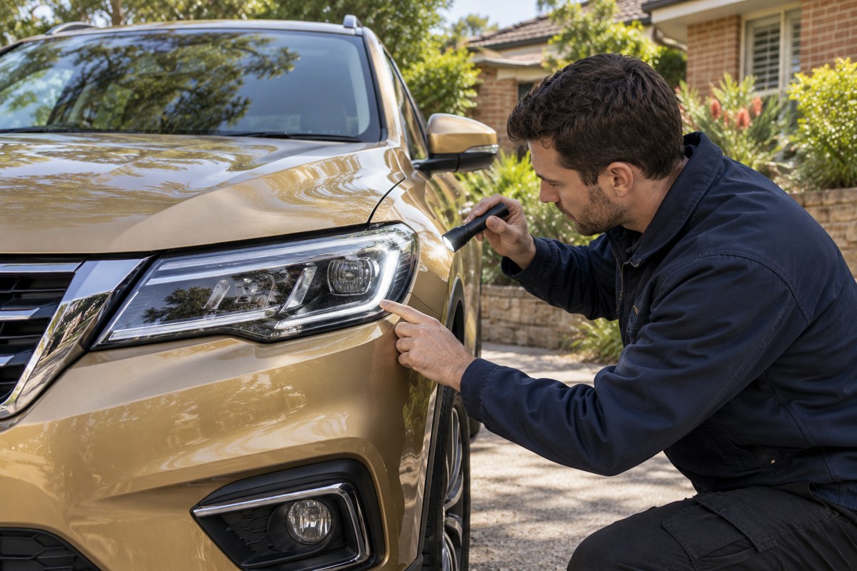 Mobile cosmetic car repair service — West Ryde