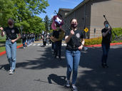 Student: The high school band was life changing for me.