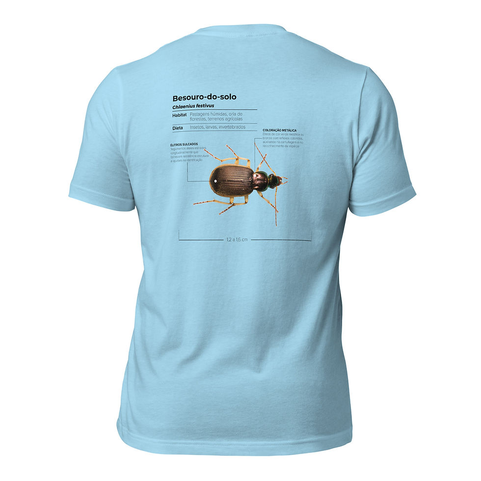 Miniatura: T-shirt Unissexo Adulto Besouro-do-solo (português)