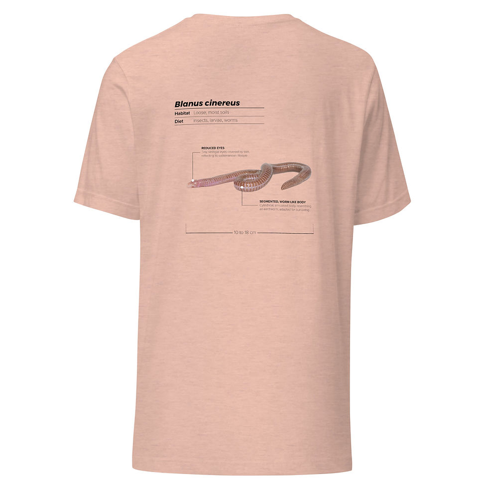 Miniatura: T-shirt Unissexo Adulto Cobra-cega (inglês)