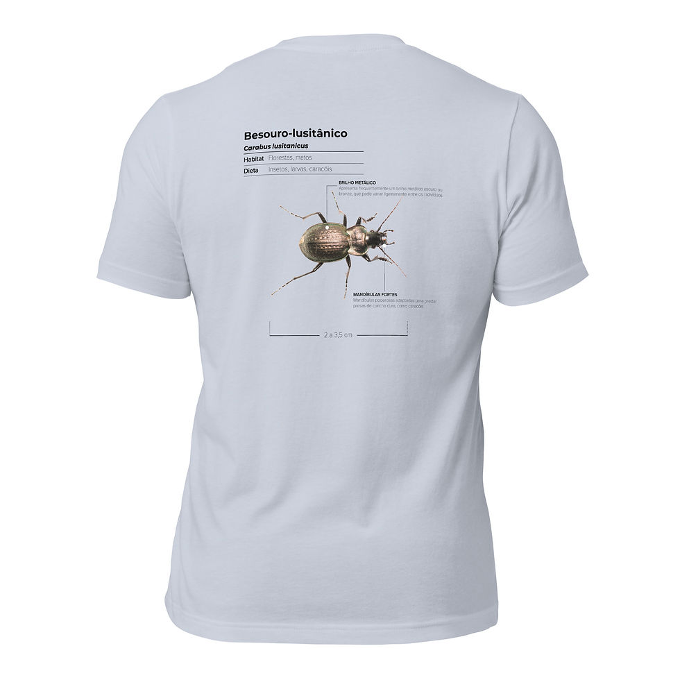 Thumbnail: T-shirt Unissexo Adulto Besouro-ibérico (português)