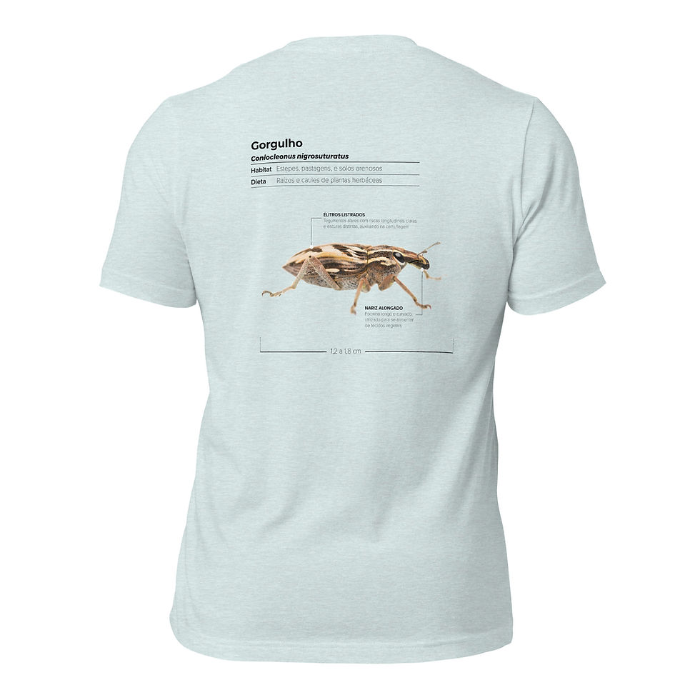 Miniatura: T-shirt Unissexo Adulto Gorgulho (português)