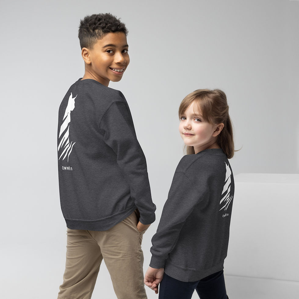 Thumbnail: Sweatshirt Unisex Youth/Children 'Iberian Lynx'