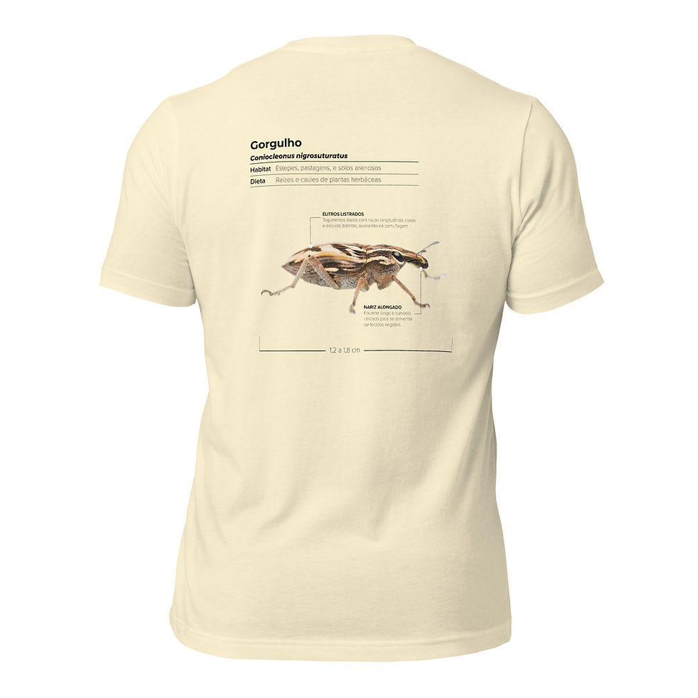 Miniatura: T-shirt Unissexo Adulto Gorgulho (português)