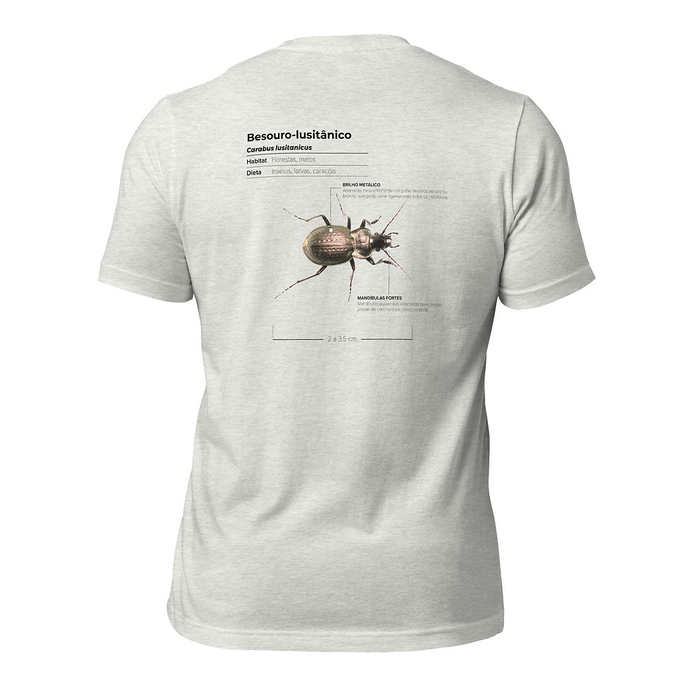 Thumbnail: T-shirt Unissexo Adulto Besouro-ibérico (português)