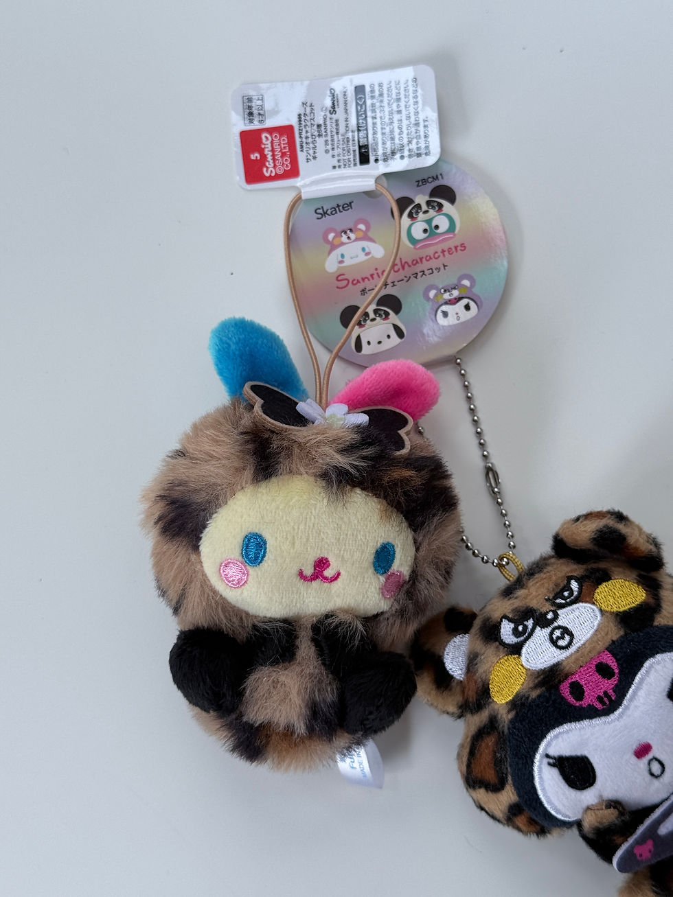 Thumbnail: [預訂] SANRIO ♡ USAHANA豹紋造型迷你公仔掛件