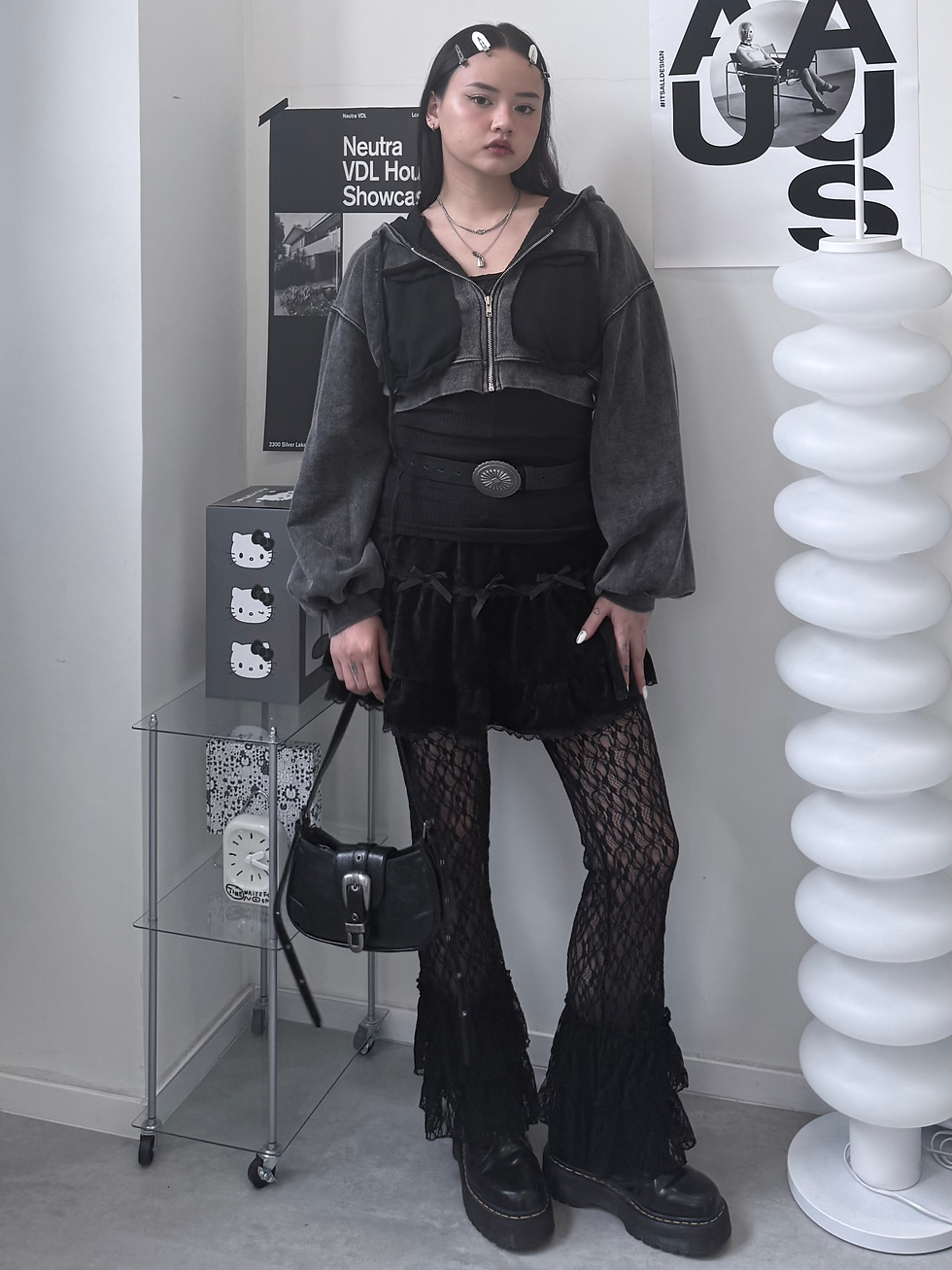 Thumbnail: Lina Lace Ruffle Pants