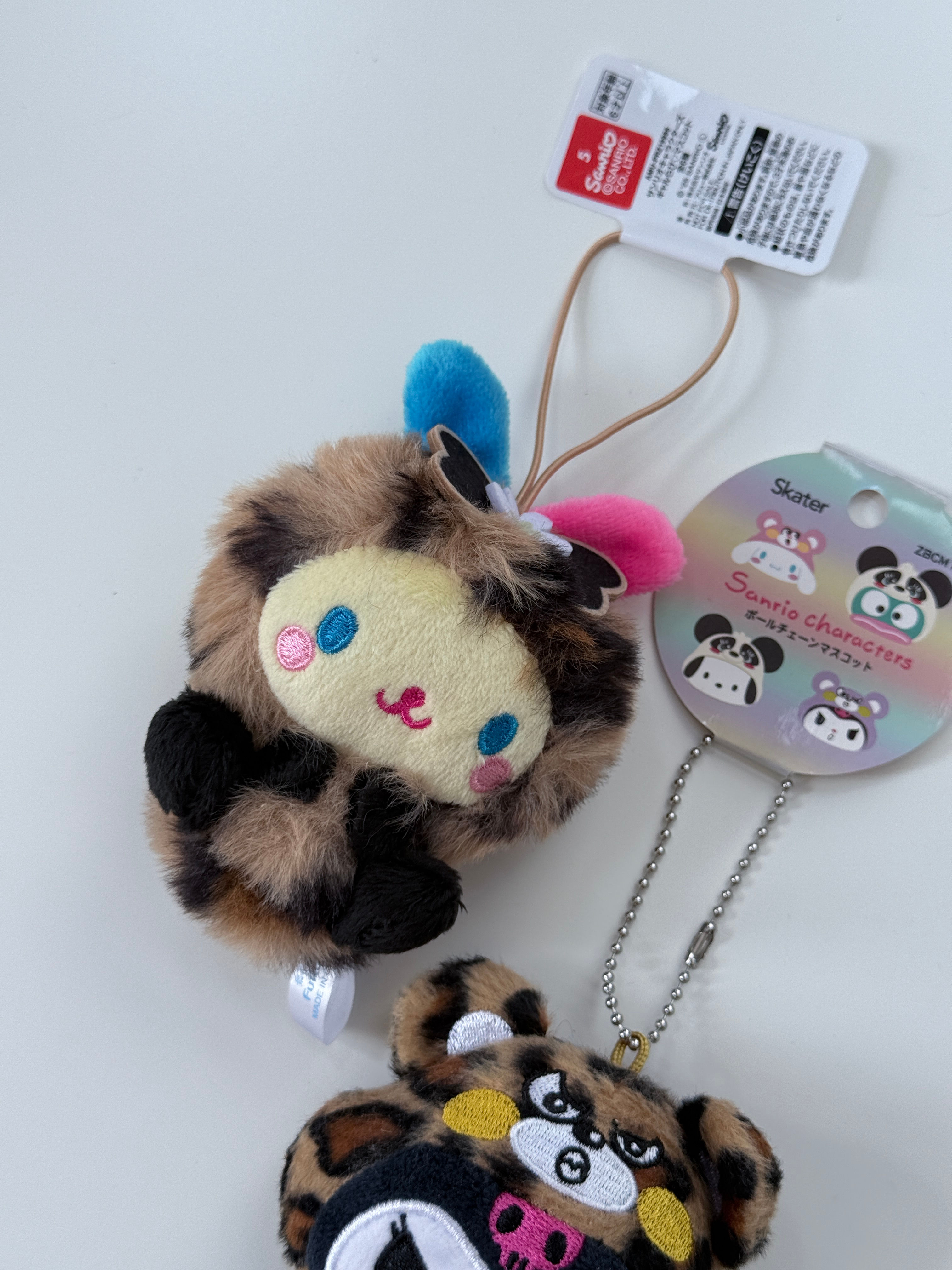 [預訂] SANRIO ♡ USAHANA豹紋造型迷你公仔掛件