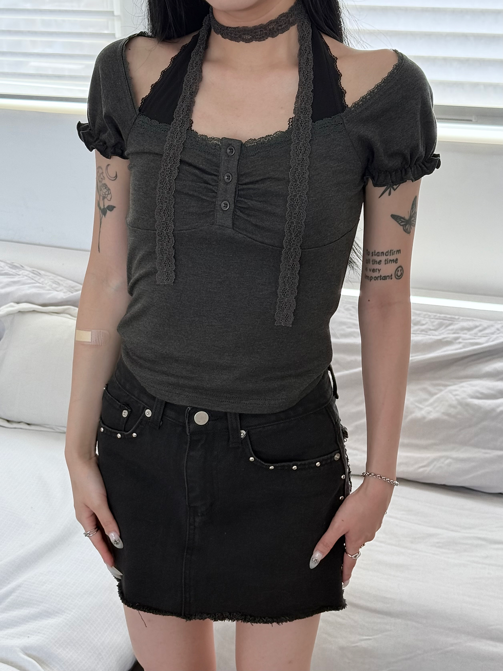 Thumbnail: Claudia Button Muffler Set