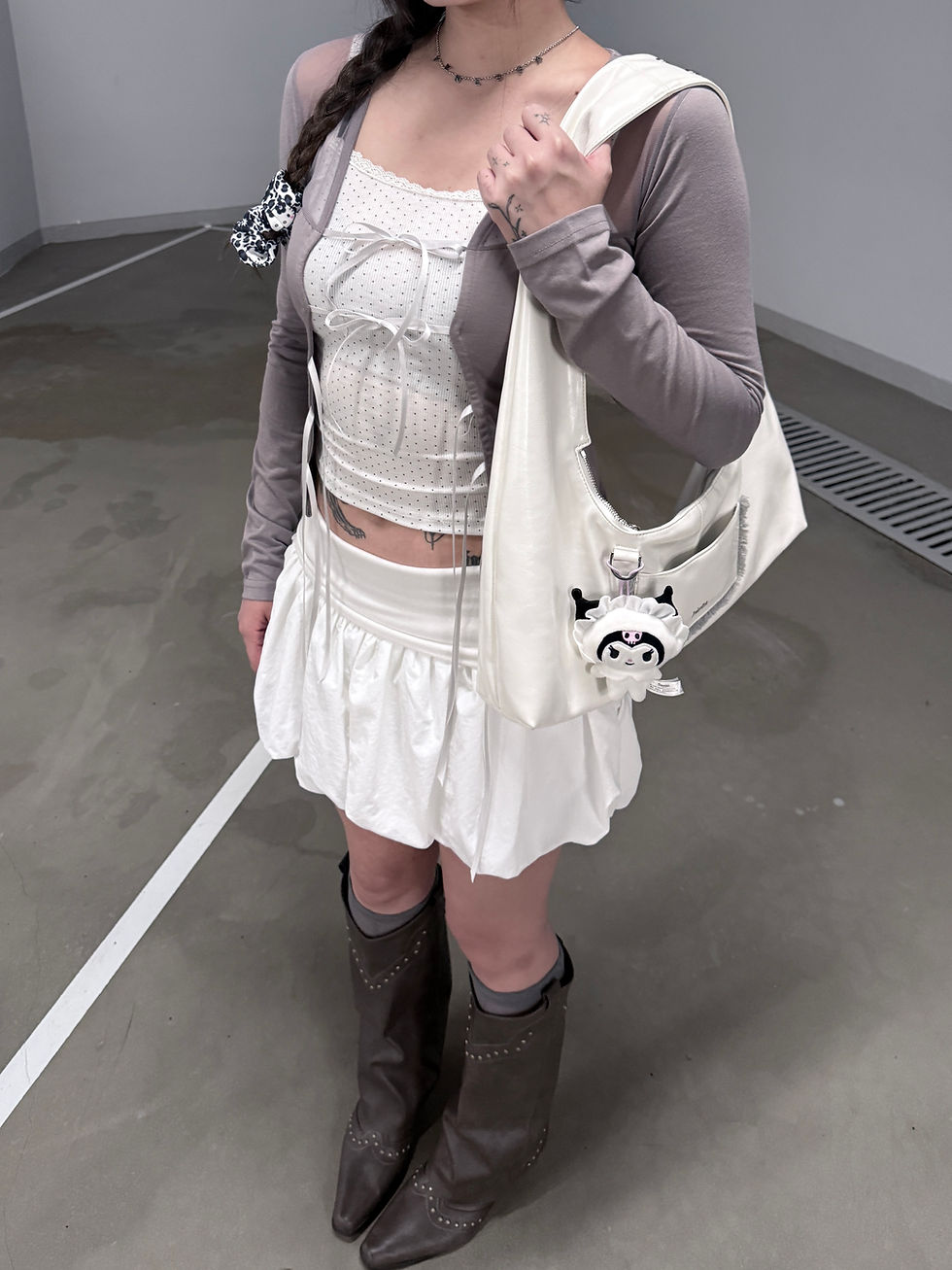 Thumbnail: Jen See Through Ribbon Longsleeve