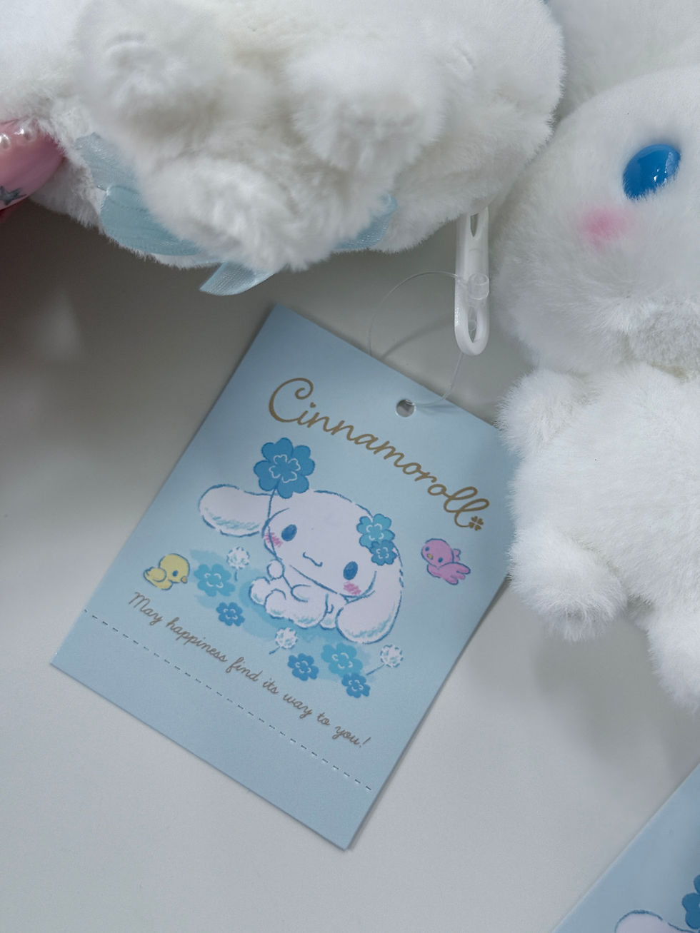 Thumbnail:  SANRIO ♡ 飛耳CINNAMOROLL啪鈕公仔掛件