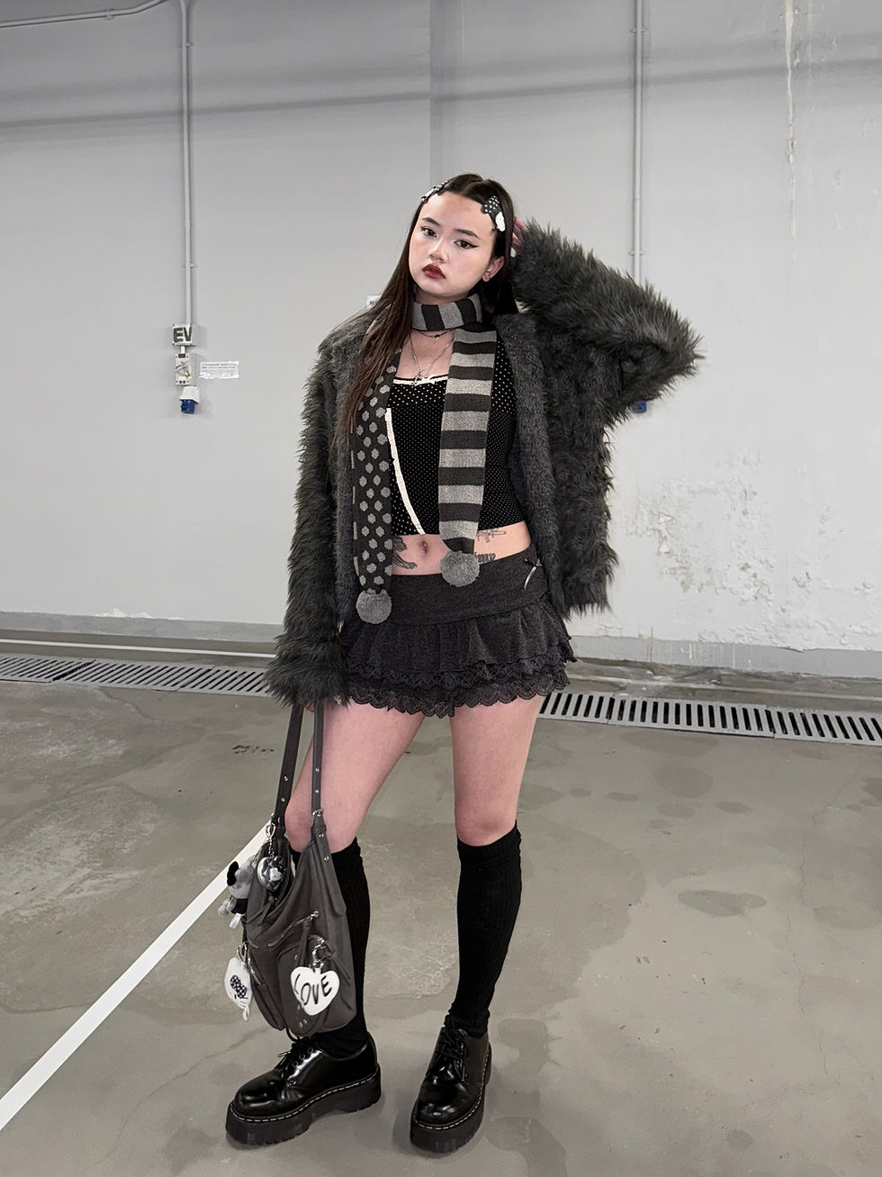 Thumbnail: Renni Button Fur Jacket