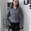 Thumbnail: Zen Pinstripe Blouse