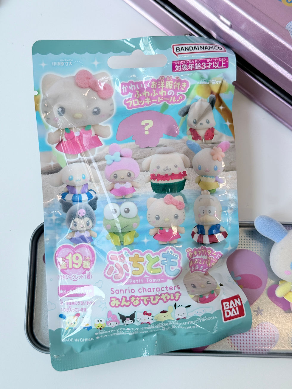 Thumbnail: [現貨] SANRIO ♡ 黑皮系列迷你模型盲袋 確認款