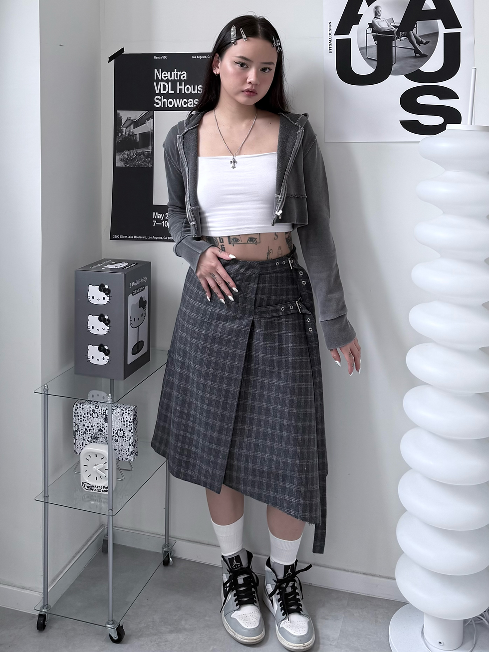 Thumbnail: British Buckle Long Skirt