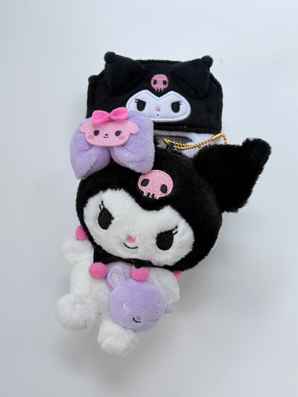 Thumbnail: [現貨] SANRIO ♡ 絕版2022年好朋友系列 KUROMI公仔掛件