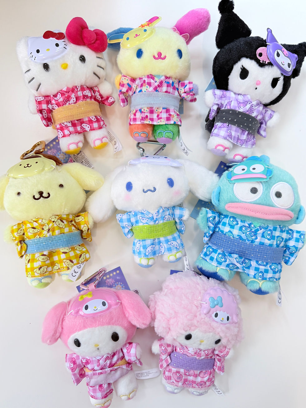 Thumbnail: [現貨] SANRIO ♡ 浴衣系列 公仔掛件
