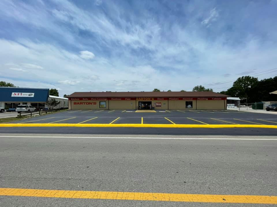 Armor Asphalt's work for EC Barton's Lumber