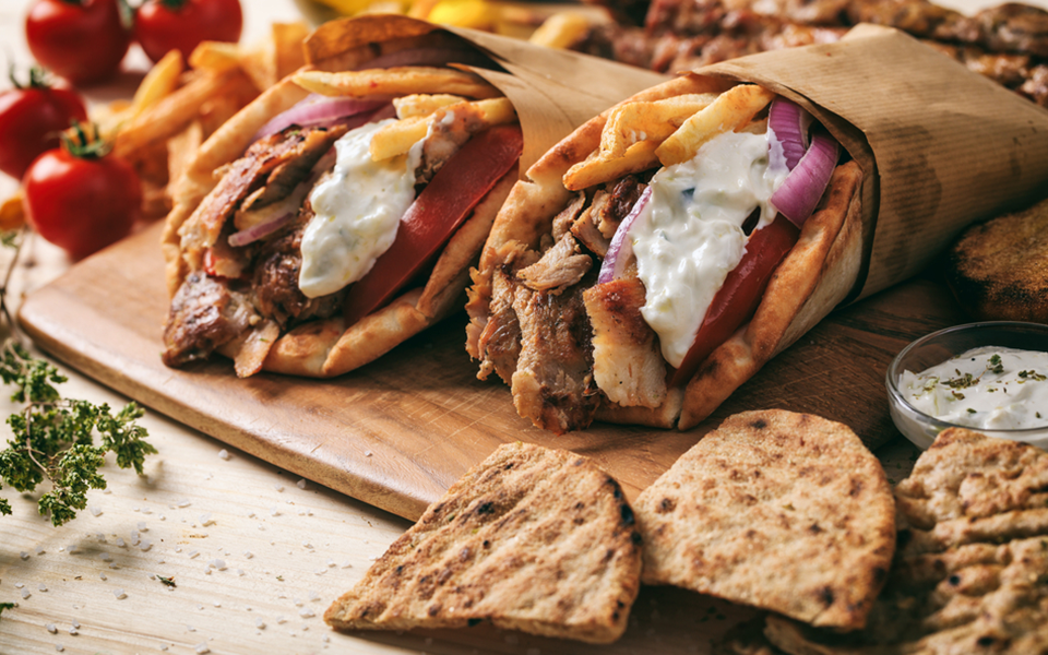 Greek Gyros Wraps