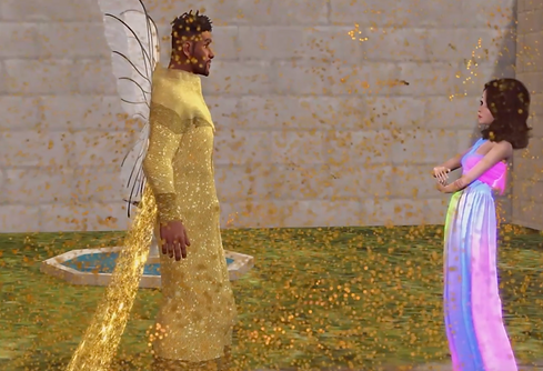 A Still from the Animated Video Associated with A Brighter Day.