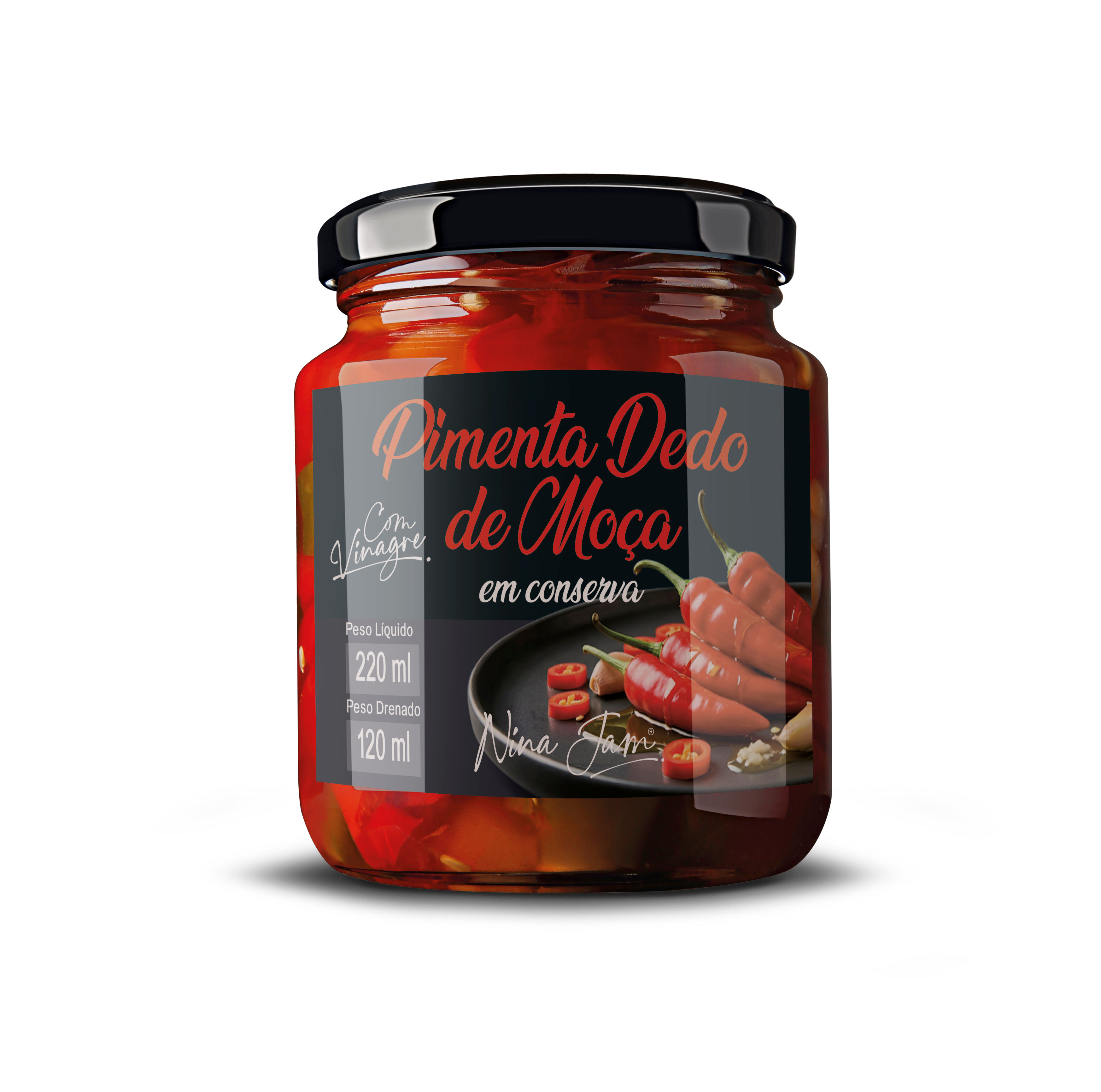 Conserva de Pimenta Dedo de Moça