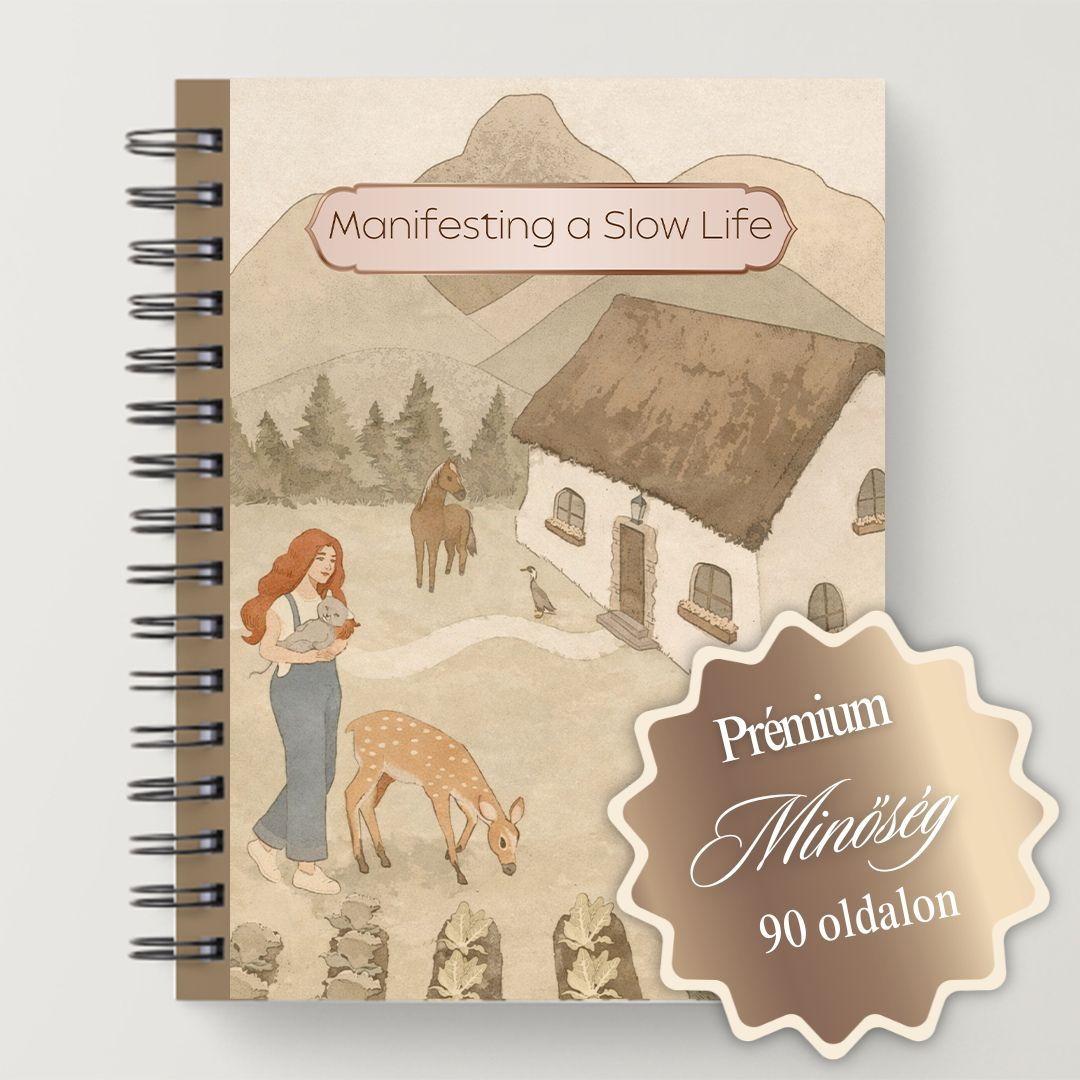 Manifesting a Slow Life vezetett napló - Magyar nyelven