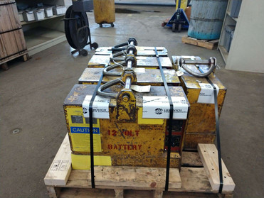 pallet of lift magnets