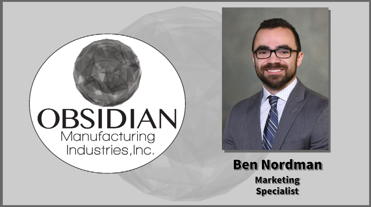 Obsidian Manufacturing Expands Marketing Department with Addition of