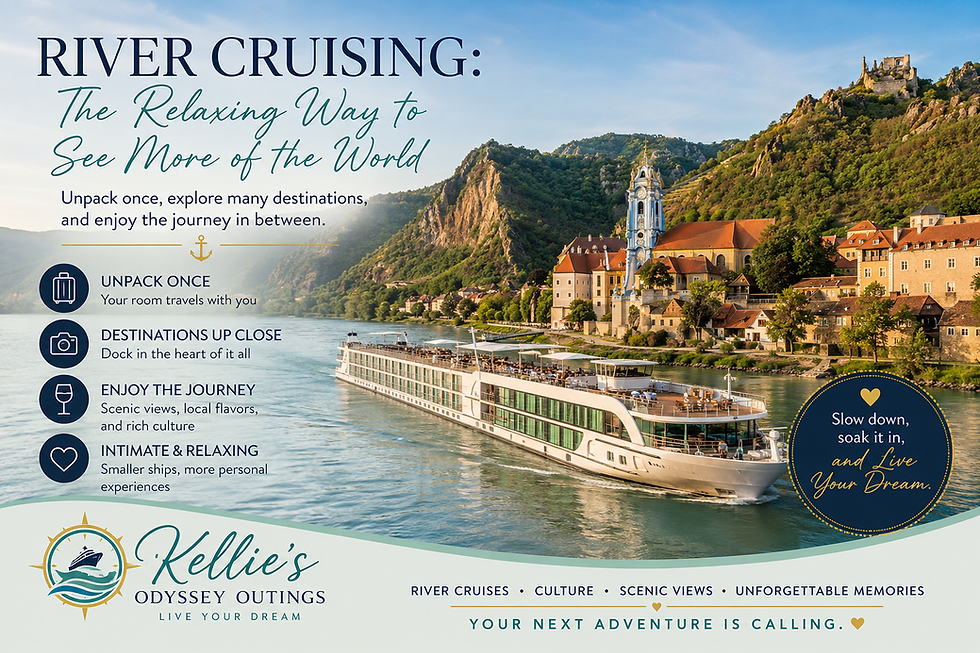River Cruising: The Relaxing Way to See More of the World