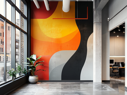 Boosting Workplace Productivity with Creative Murals: Transform Your Office