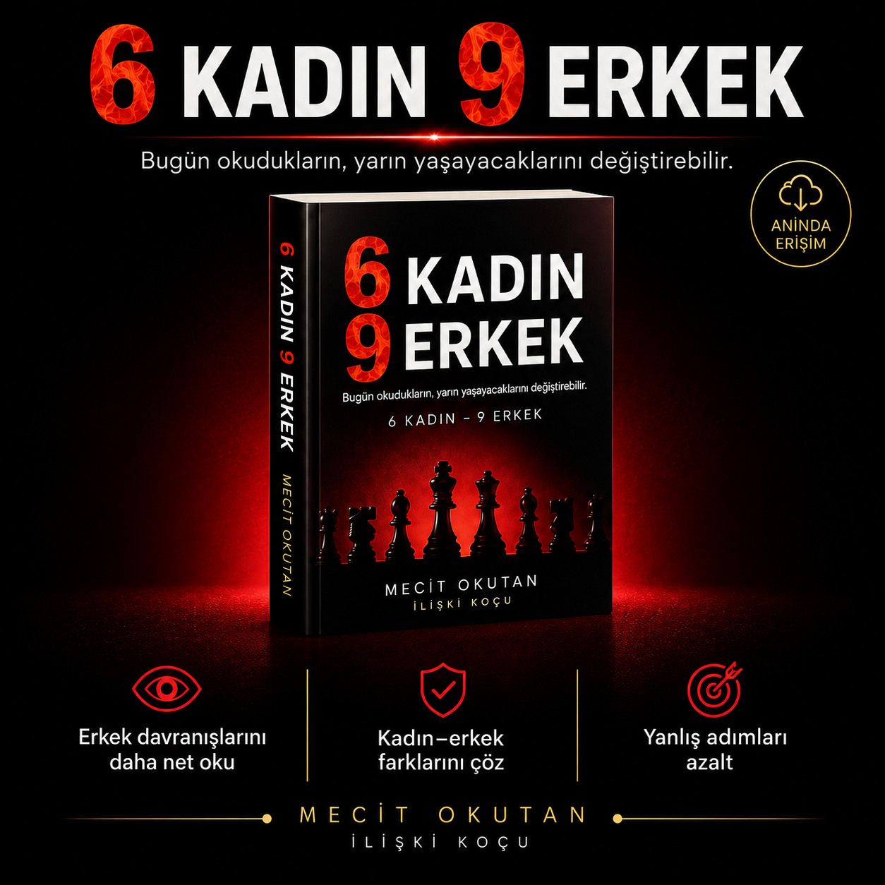 6 KADIN 9 ERKEK