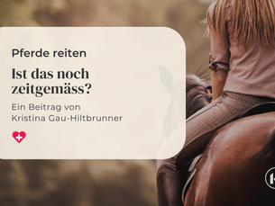 Ist der Pferderücken zum Reiten gemacht oder ist Reiten schädlich?