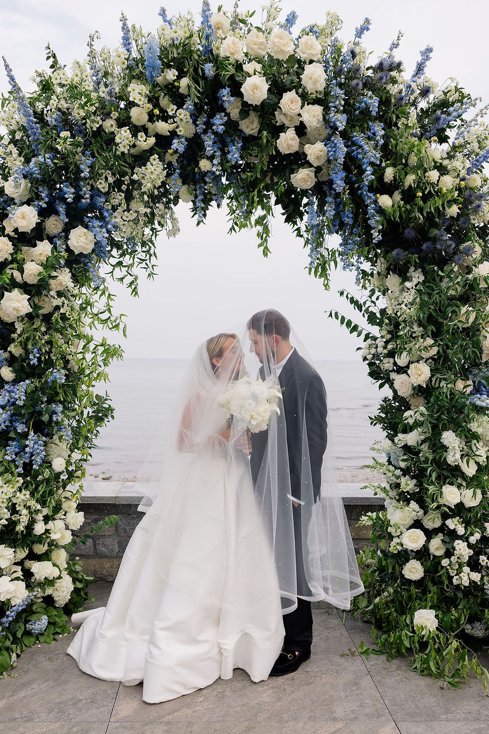 A Tyde at Walnut Beach Wedding Ceremony by the Sea