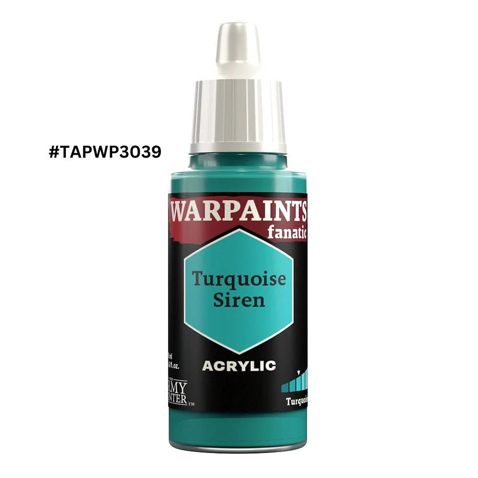 The Army Painter: Warpaints Fanatic - Turquoise Siren #TAPWP3039 - precision-tcg.com