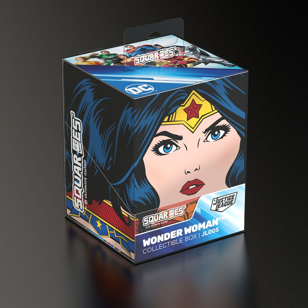 Squaroes: 100+ Deckbox -DC Comics Justice League - Wonder Woman - precision-tcg.com
