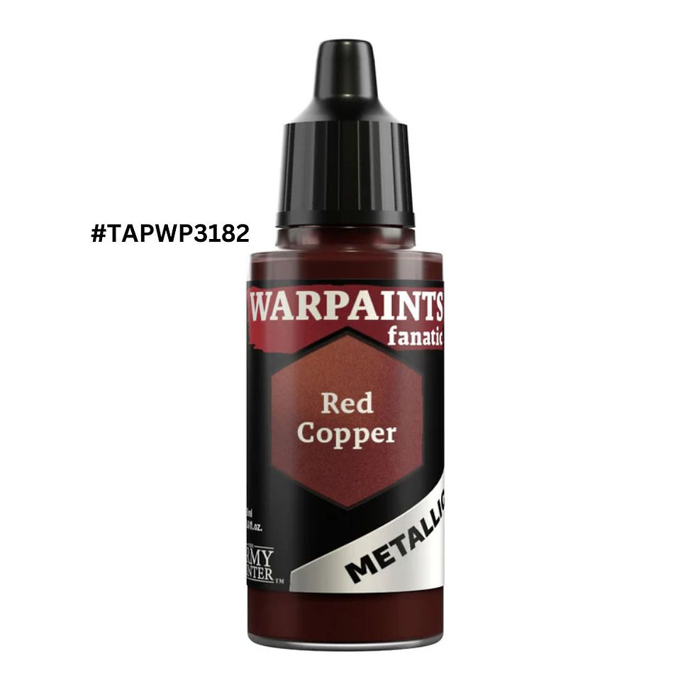 The Army Painter: Warpaints Fanatic - Metallic Red Copper #TAPWP3182 - precision-tcg.com