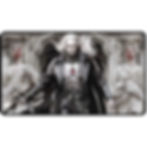 Black Stitched Playmat Magic the Gathering Innistrad Remastered PW B - precision-tcg.com