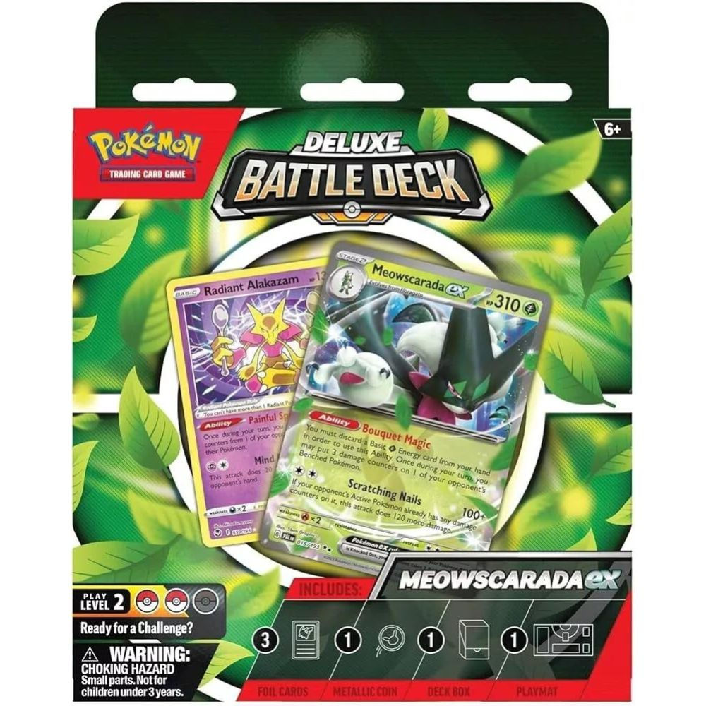 Pokemon Meowscarada Deluxe Battle Deck Box - Precision TCG