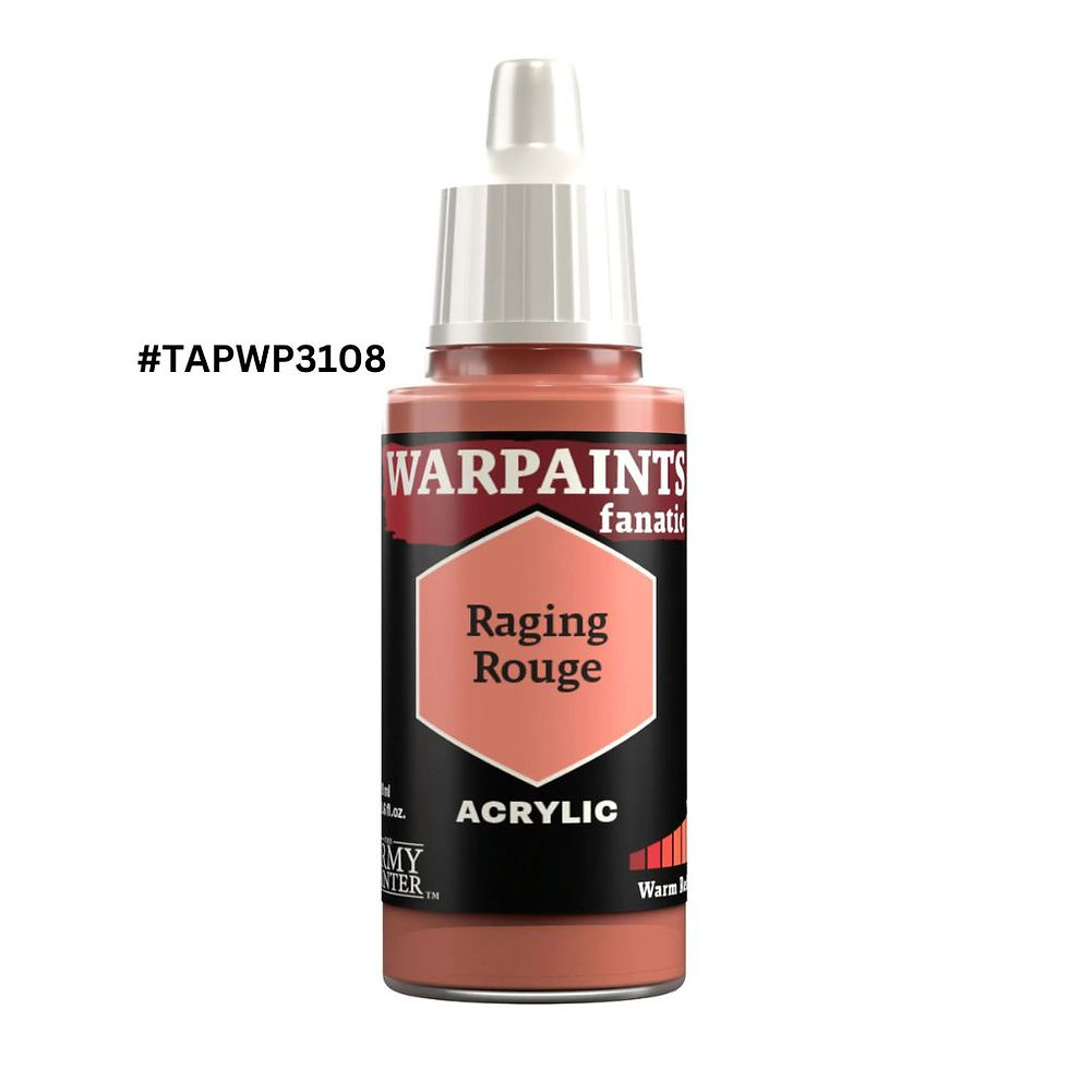 The Army Painter: Warpaints Fanatic - Raging Rouge #TAPWP3108 - precision-tcg.com