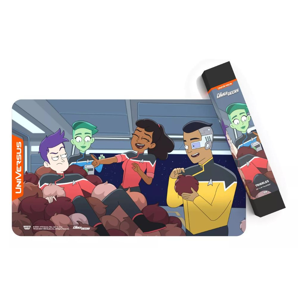 UniVersus: Star Trek: Lower Decks - Tribbles Playmat - 24 x 14 Neoprene Mat