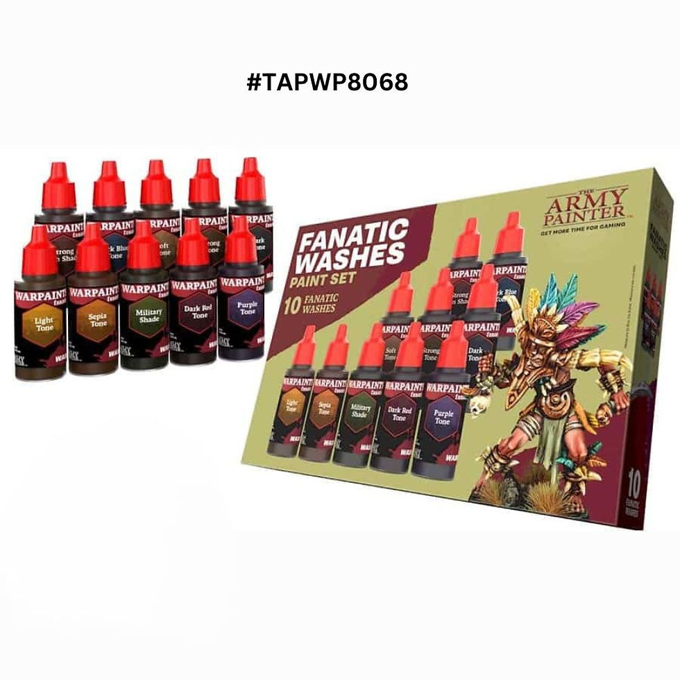 The Army Painter: Warpaints Fanatic - Washes Paint Set #TAPWP8068 - precision-tcg.com