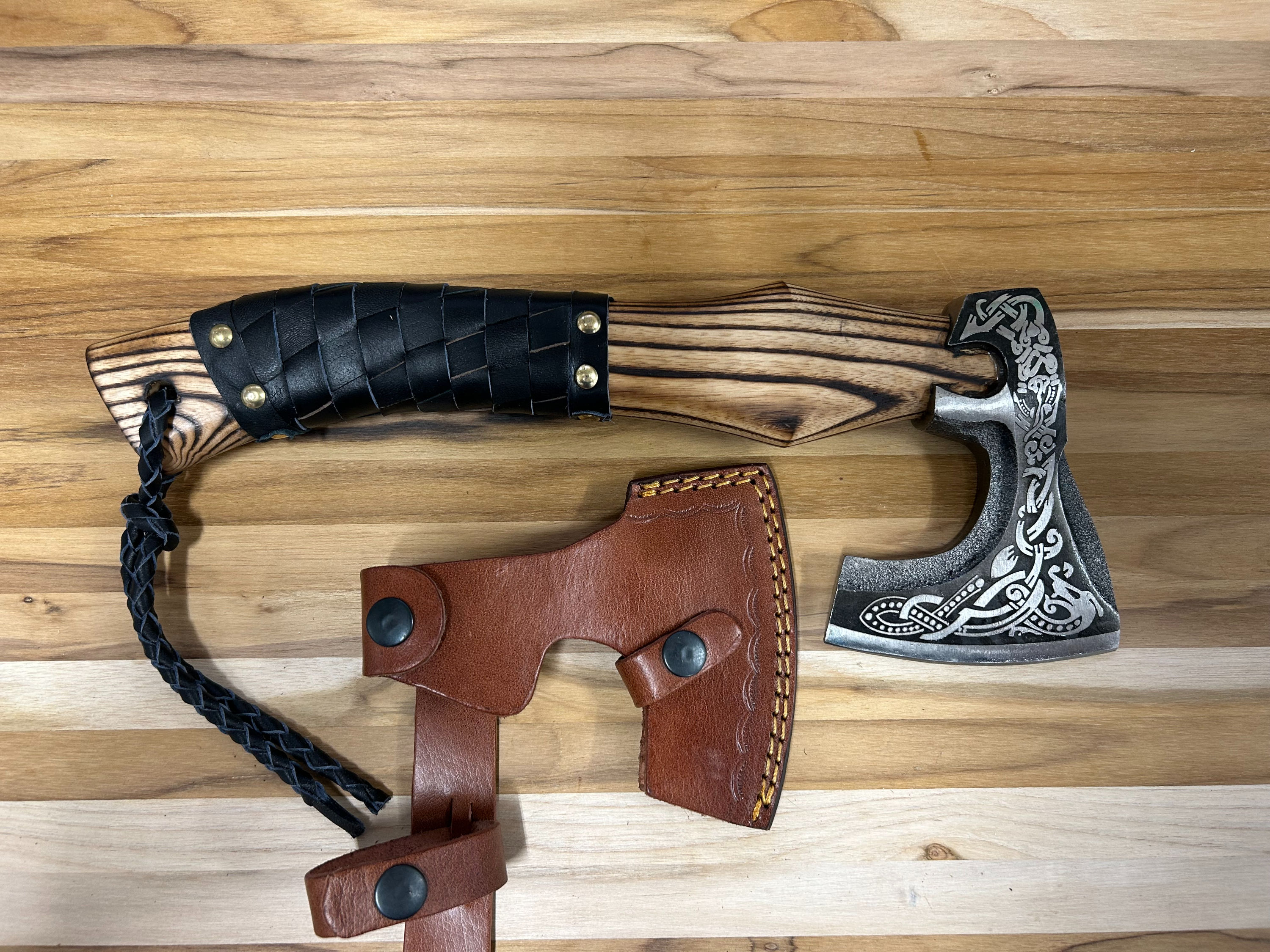 Viking Style Survival Hatchet