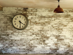 Distressed Loft Wall