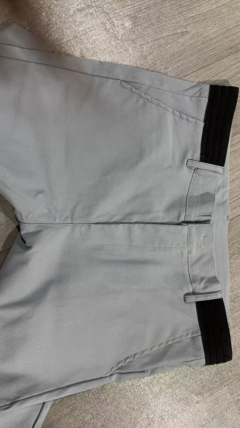 Miniatura: Casual Suit Pants Mens City Work Cotton Trousers Breathable Elastic Waist Pants 