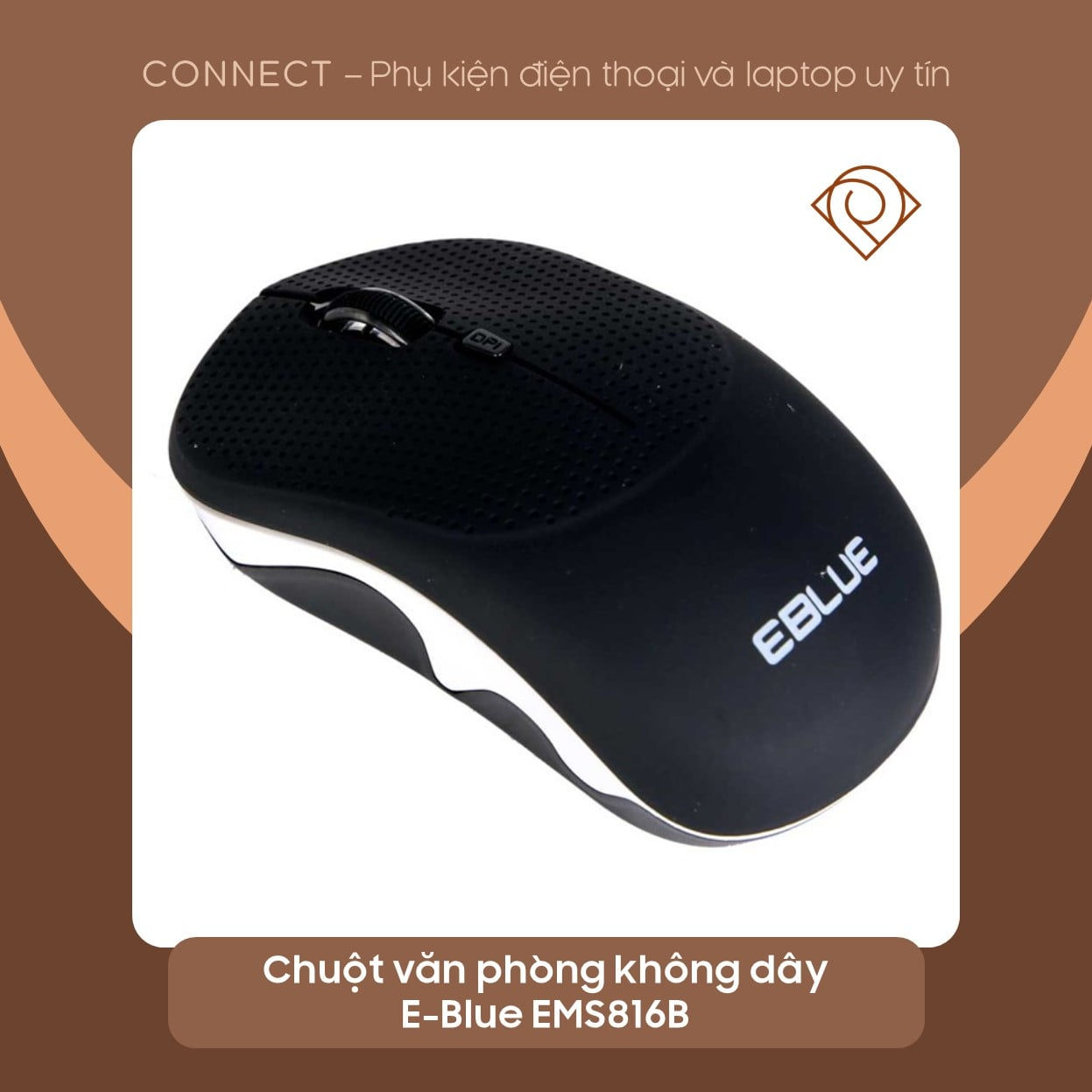 Chuột văn phòng không dây E-Blue EMS816B
