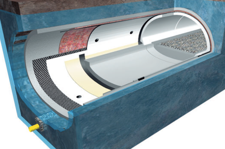 Highly flexible and chemical resistant Carbofol PE-VLD and PE-LLD geomembrane liners being installed for tunnel waterproofing
